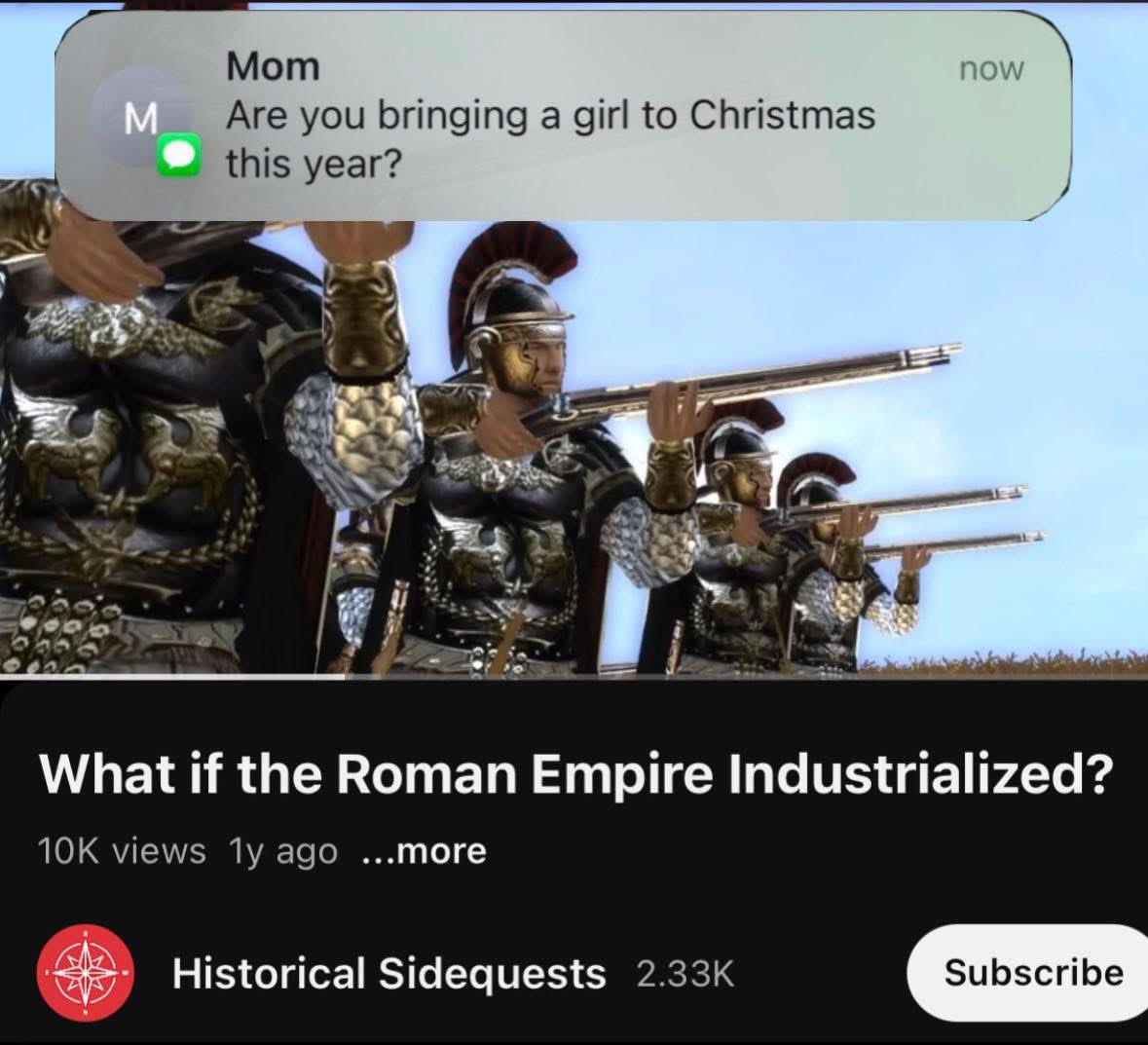 Probably not Mom.