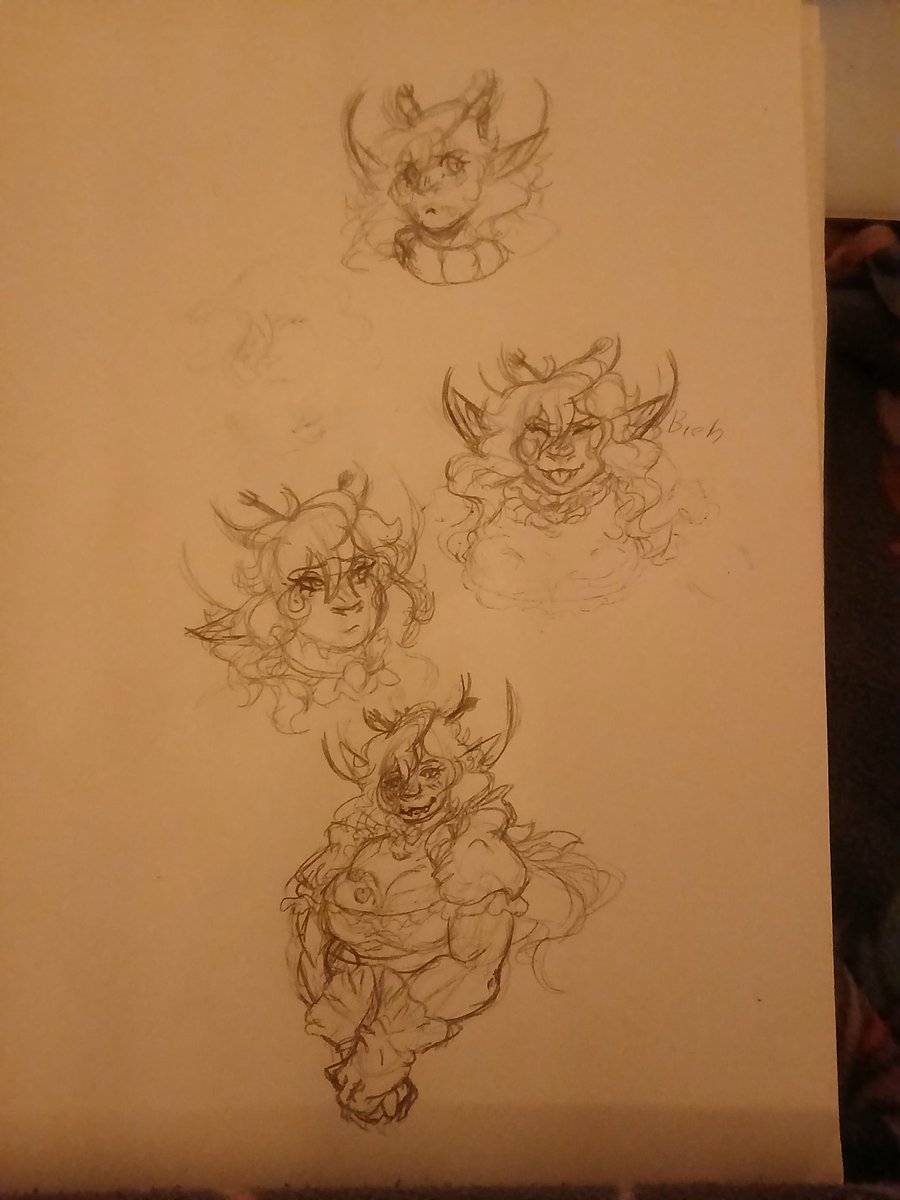 Ch1k3nS0up_'s tweet photo. I think it's obvious who my favorite THaB character is. (Also I'm totally not planning on making a cosplay of her) Also the colors are off on the first image cause I just found out how to use overlay on Ibis Paint. #THaB_fa #myart #traditionalart https://t.co/F7ki24APF2