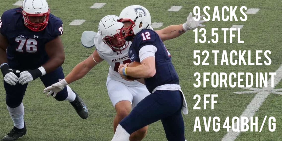 Hunter Hamilton D2-All Conference Transfer DE tweet media