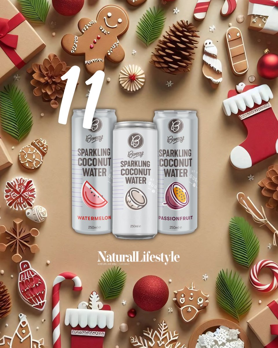 Day 11 of our Christmas Countdown🎁We have 10 of these Bonsoy Sparkling Coconut Drink Bundles to #giveaway! 😍 

To enter, follow us, retweet this post &amp; tag a friend in the comments 🎄

#Competition closes midnight tonight. UK only.   

#NLChristmasCountdown #WIN