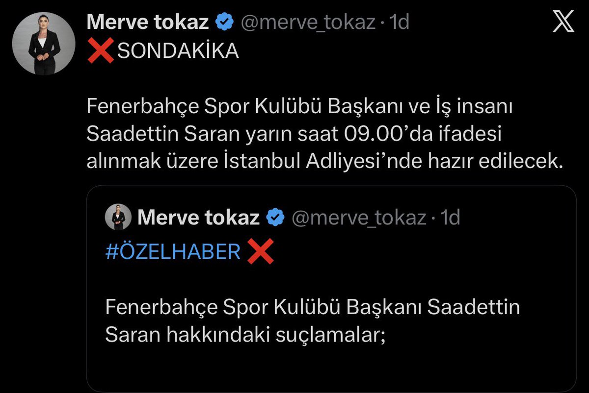<a href="/merve_tokaz/">Merve Tokaz</a> Yazdığını okudum, “Tarafsız” kısmını çıkarsaydın cümleden keşke… 

Ancak o zaman mağdur olamazdın, çünkü insanların neden tepki gösterdiğini hala anlamamış ya da anlamak istemiyorsun.

Ancak şaşırmıyorum çünkü bir takım tutuyorsun, belli ki maçlara gidecek kadar da fanatiksin.