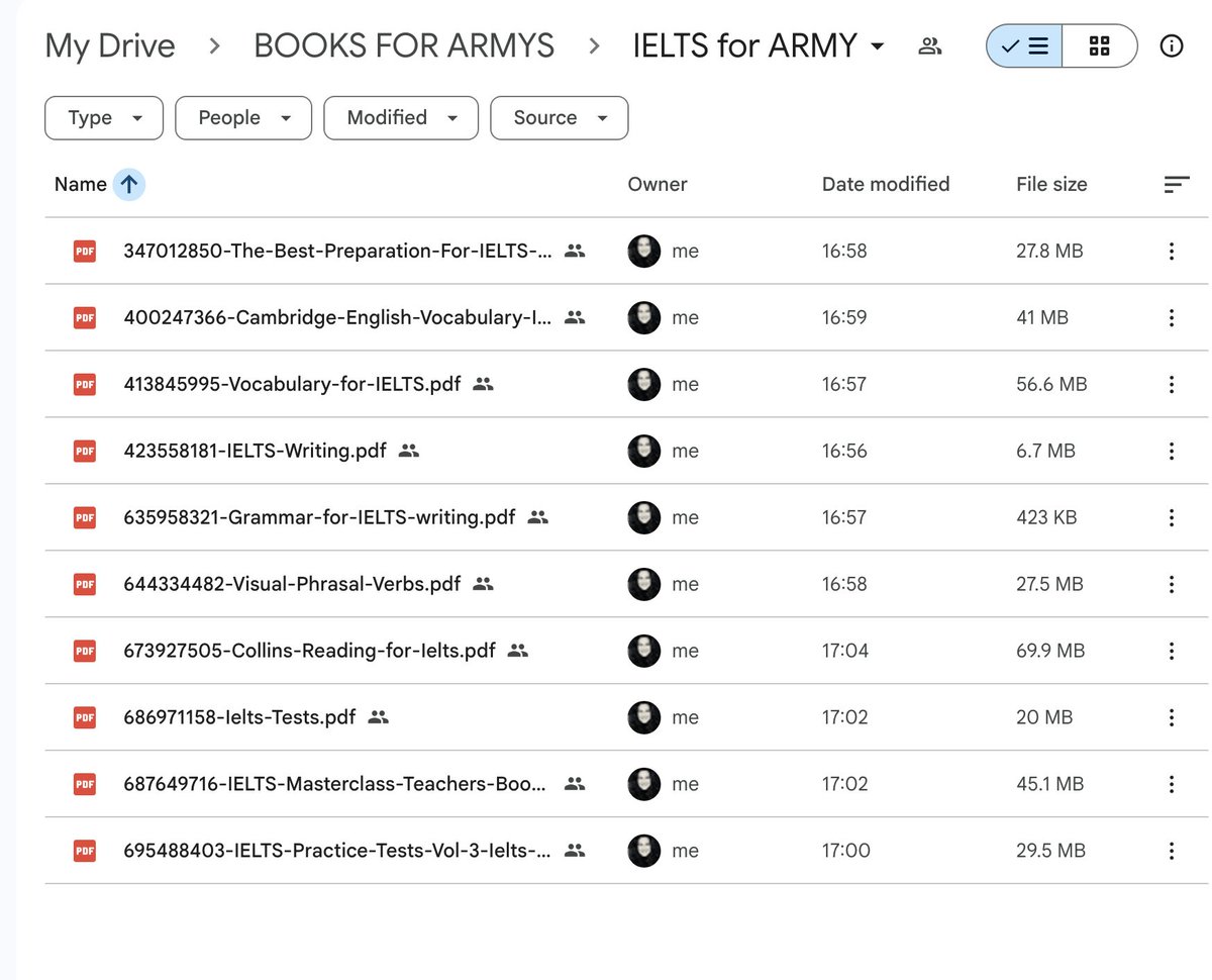 LetsBeGoodHuman's tweet image. For those ARMYs preparing IELTS exams, I put together free resources here:
drive.google.com/drive/folders/…