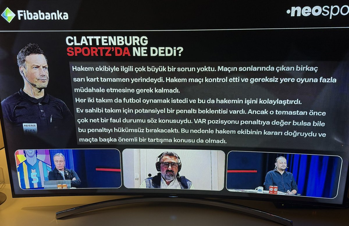 Clattenburg teyit etti biraz önce Skriniar’a faul yapıldığını ! 

Aparatlar yasta !