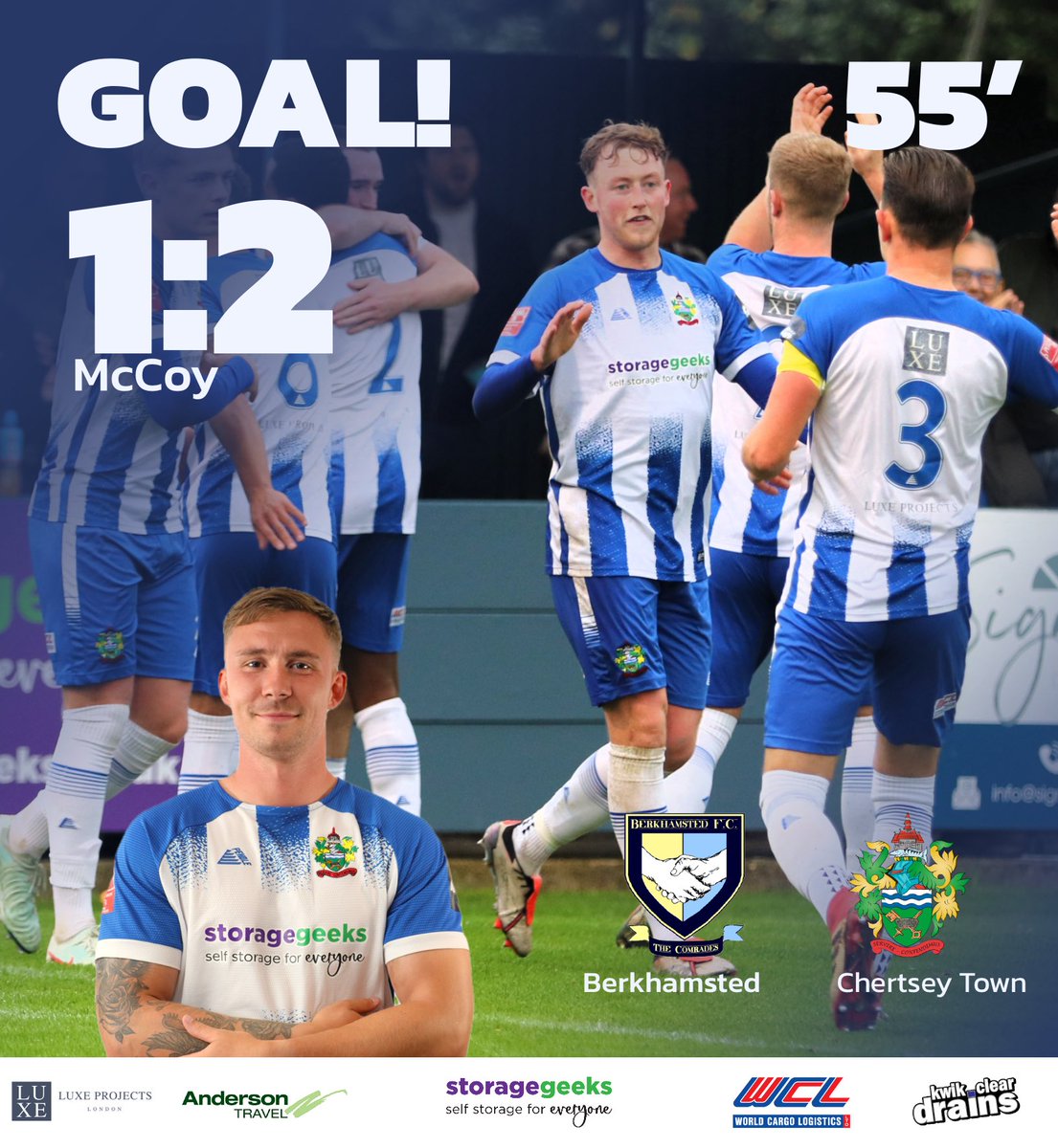 Chertsey Town FC tweet media
