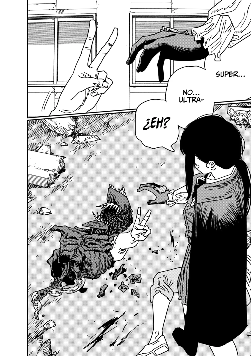 briff_c's tweet photo. DIOS.
DIOS.
DIOS.
DIOS.
Ok, no les puedo explicar la cantidad de simbología de este momento, esto no es solo lo mejor de Chainsaw Man, es lo mejor que leí jamás en la vida en un Nekketsu.
NO TIENE SENTIDO.
VOY A TENER QUE HACER UN HILO DE ESTO, ES SUBLIME. https://t.co/OWxBbBRaUQ
