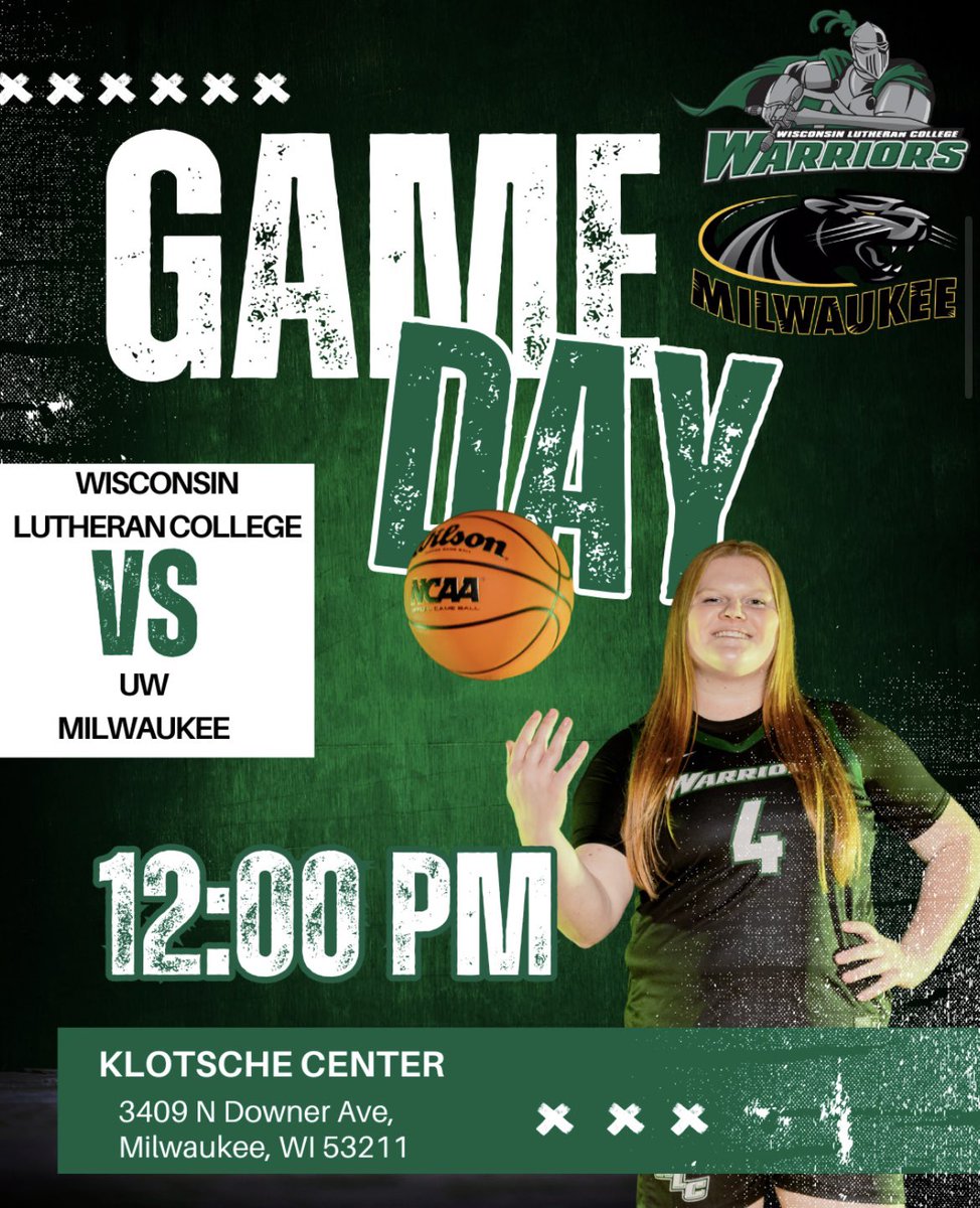 WLC_WBB's tweet image. It's Game Day! A big one today vs. UW-Milwaukee! This is a huge matchup - Come support our Ladies and join us in this awesome experience! #ArmorUp