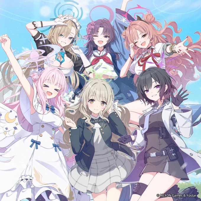 「ブルーアーカイブ」5周年記念楽曲『Let's Go With…』のジャケットイラストを担当させて頂きました! よろしくお願いいたします! #ブルーアーカイブ #ブルアカ