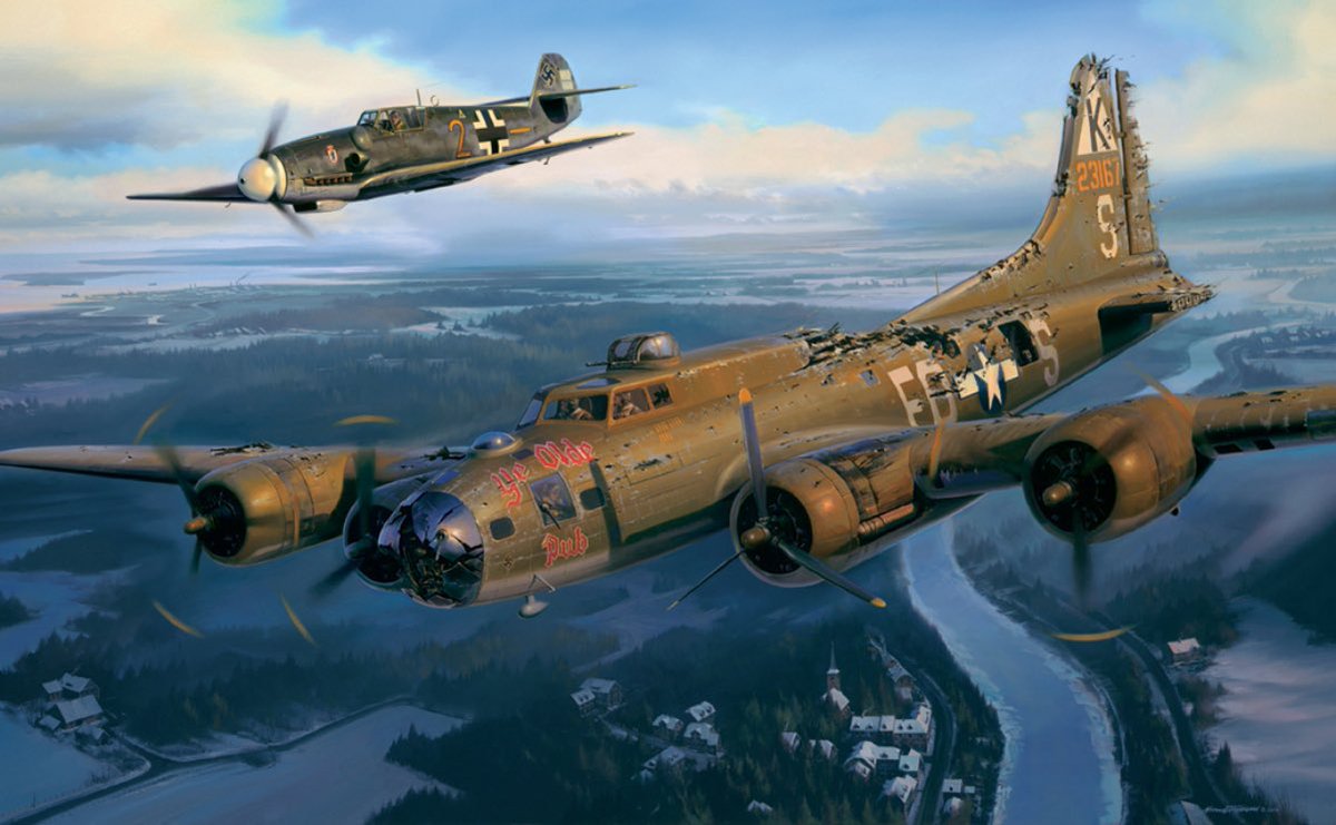 #OnThisDayInHistory German fighter pilot Oberleutnant Franz Stigler guided and protected American 2nd Lt. Charles “Charlie” Brown and his B-17 Crew safely out of German-occupied skies during World War II. That Should Be A Christmas Season Movie Release based on A Higher Call: An