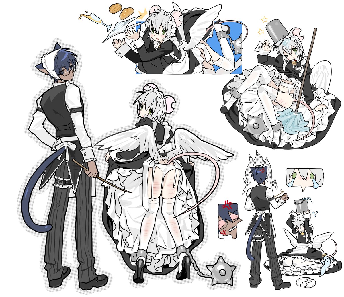 🖤➕🐈‍⬛🐁