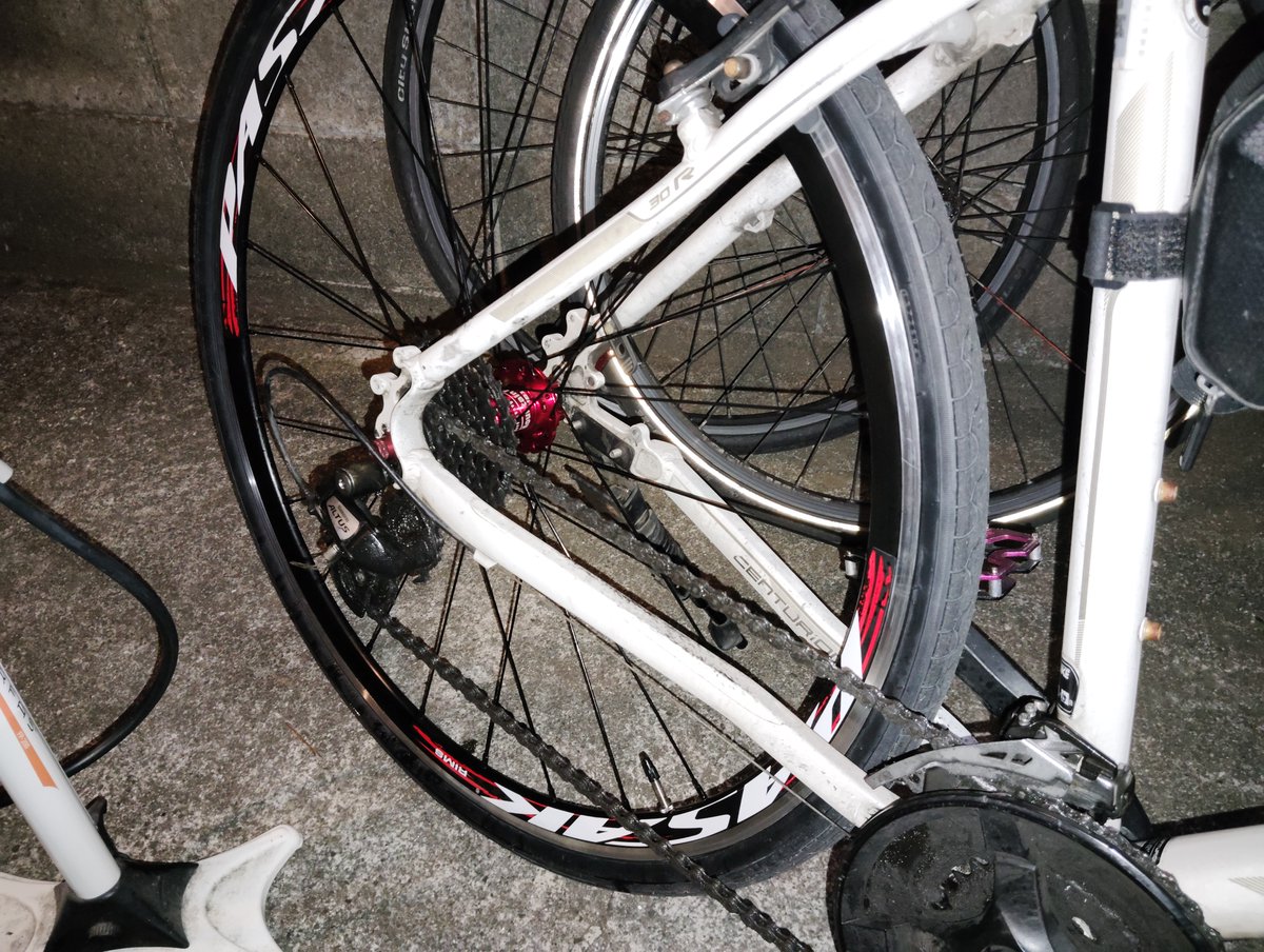 ちなみに愛車のクロスバイクは2017年に買ったセンチュリオン CROSSLINE