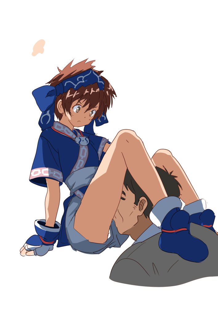 リムルルさんの股間を嗅ぐ人 