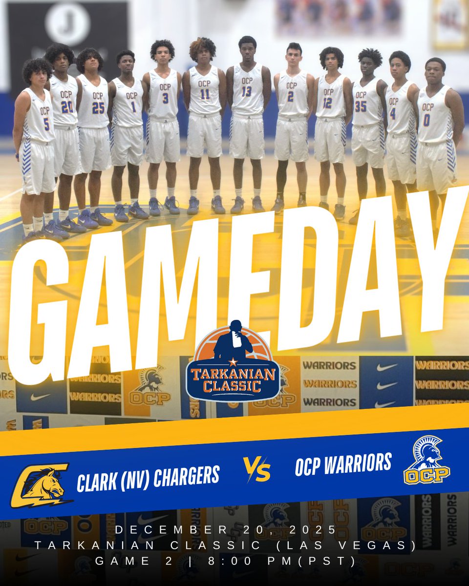 ocphoops's tweet image. #GAMEDAY | @TarkClassic 

🆚Clark (NV) HS
📅Dec. 20th
📍Faith Lutheran HS (Las Vegas, NV)
🕗8:00 pm (PT)
💻ballertv.com/streams/orland…

#Rooted #Play2theStandard #HolidayHoopsSzn #TarkanianClassic #LasVegas