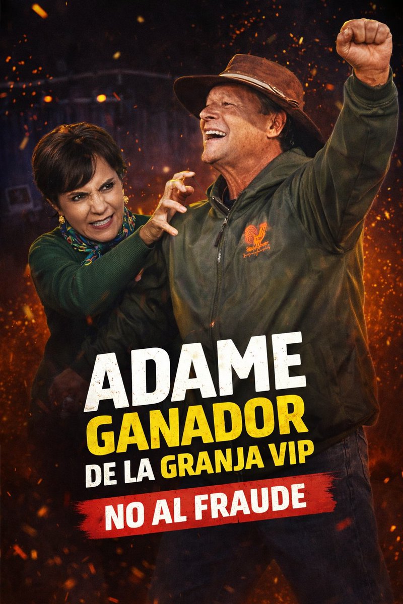 ElGalloGamingMx's tweet photo. Desde fuera se percibe una línea editorial durísima contra Alfredo Adame. Paty Chapoy marcó el camino e incluso Linet Puente terminó yéndose por ahí, gala tras gala.
Que nadie decida por la gente: Adamito ganador de La Granja VIP.

#AdameGanador #AdameEsMiGallo #LaGranjaVIP #LaGranjaVIPMX