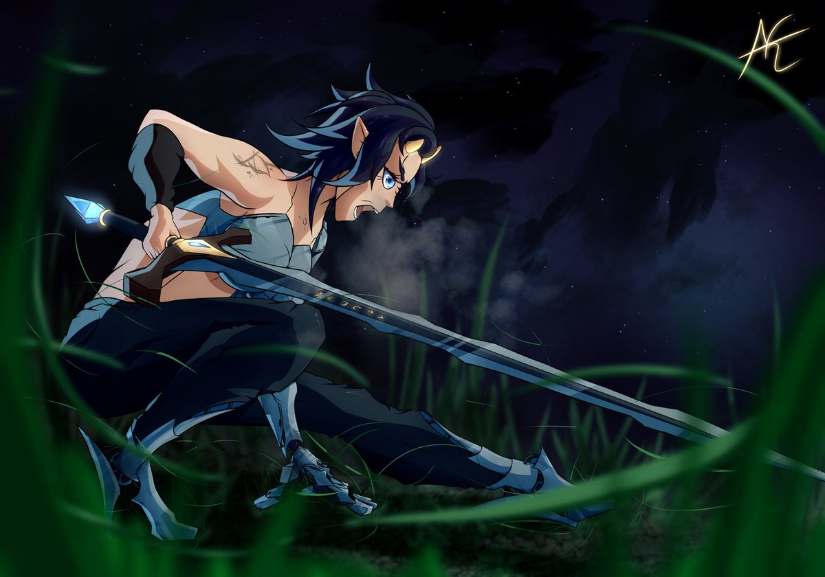 AveryKnyght's tweet image. 🔁 A lil tease of what I can do~
#Tease #VTuber #Art #VGenComm #Portfolio