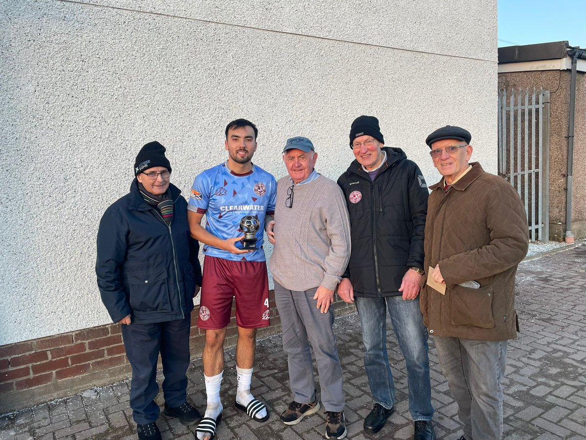 ShottsBonAccord's tweet image. Today’s Shotts Man of the Match, sponsored by our faithful group of fans ‘The travelling Wilburys’ is Robbie Torrance @RobbieTorrance thanks for all the support!!