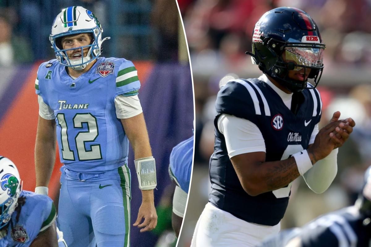nypostsports's tweet image. Tulane vs. Ole Miss prediction, picks: Odds, best bet for 2025 College Football Playoff Round 1 trib.al/0FTlguL