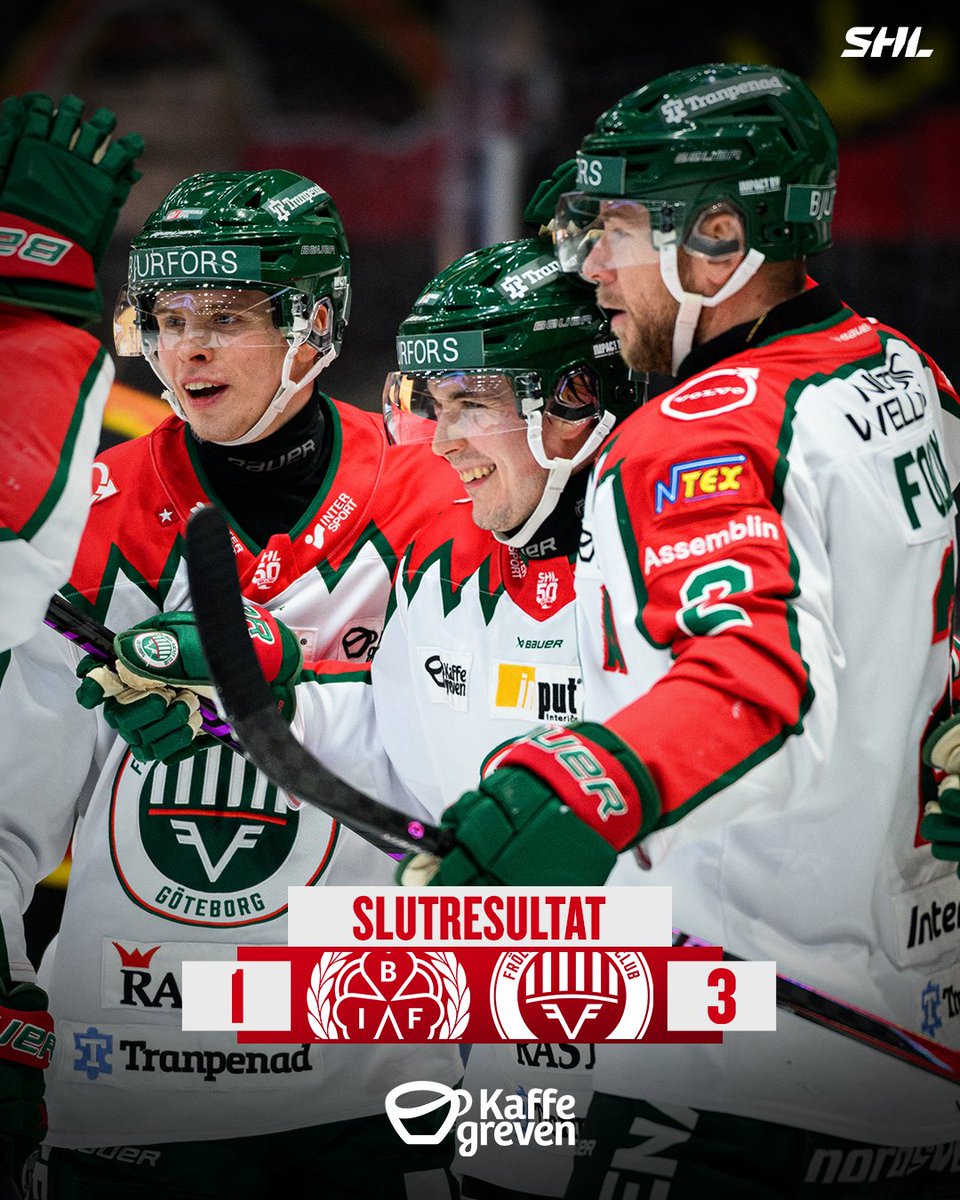 Slut! Frölunda besegrar Brynäs på bortaplan och går till julledighet med en härlig seger i bagaget.