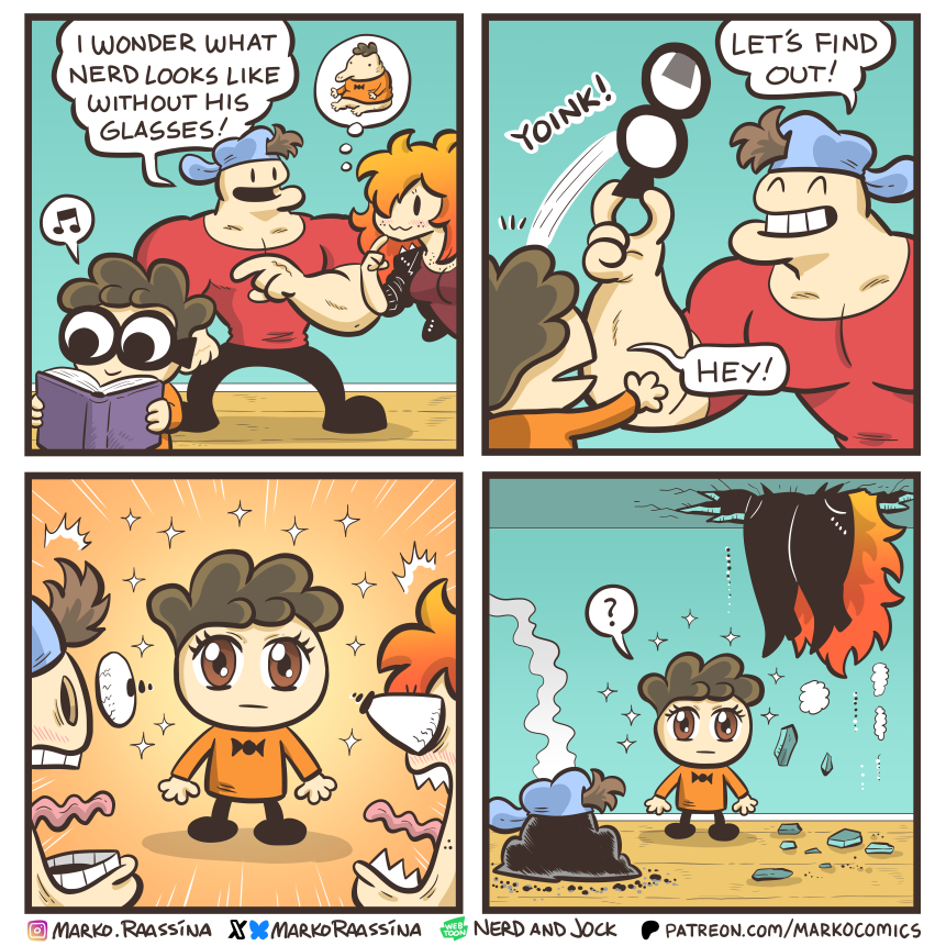 MarkoRaassina's tweet image. Nerd without glasses