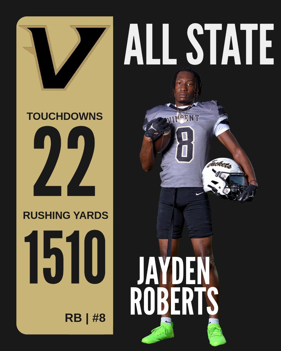 Vincent Yellow Jacket Football tweet media