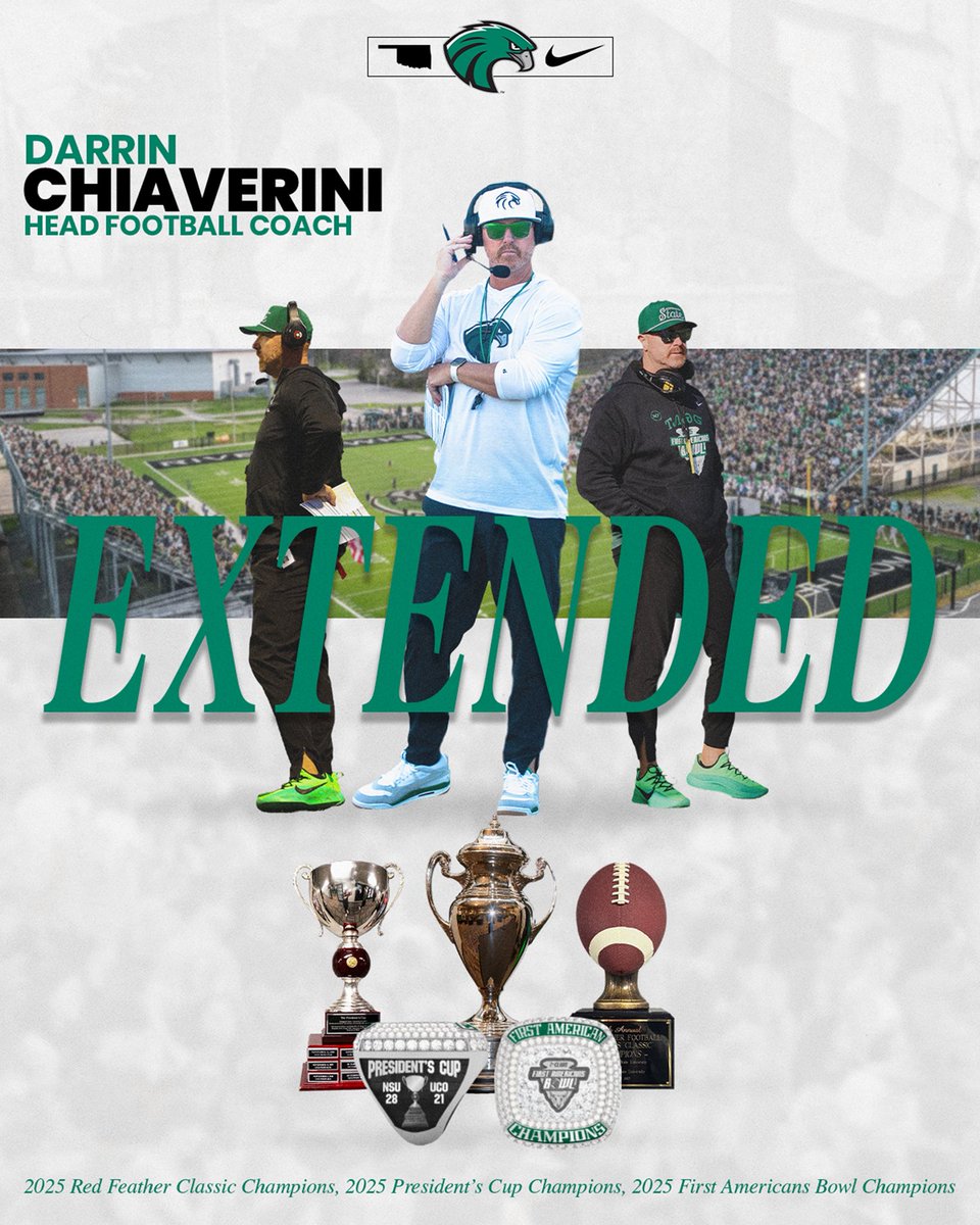 Northeastern State Football tweet media
