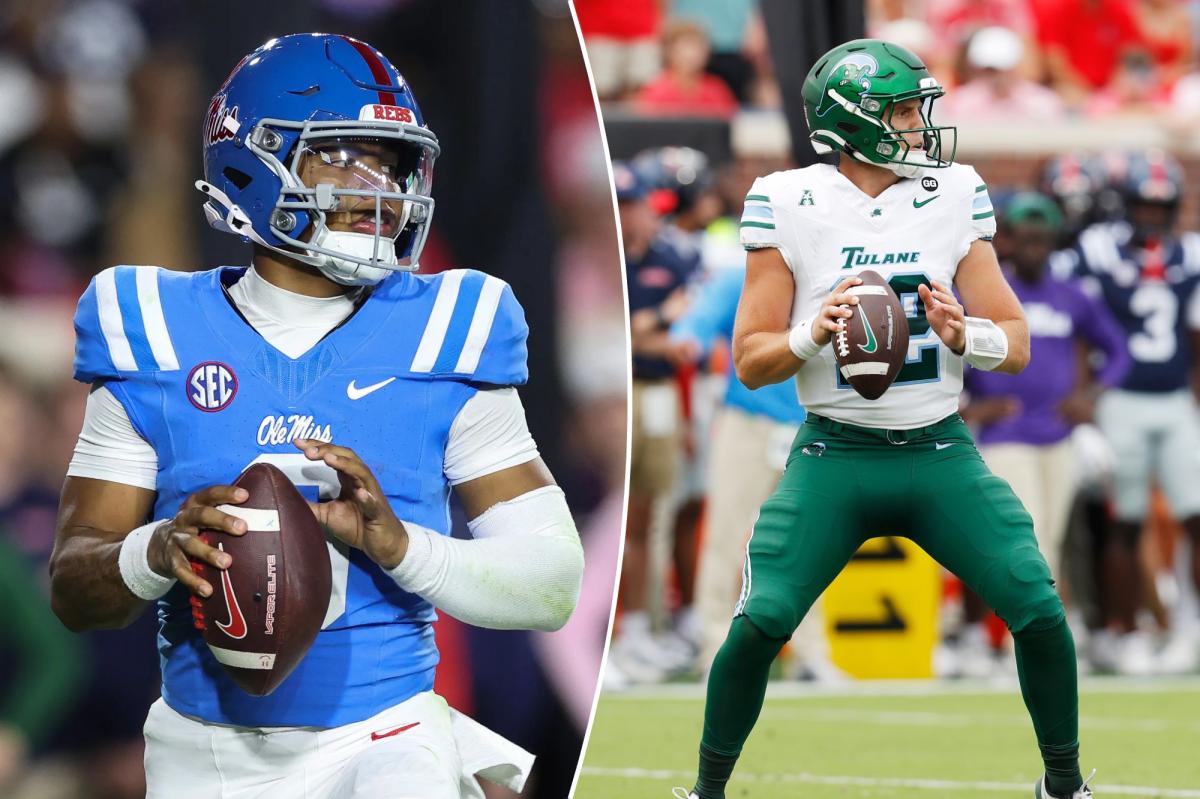 nypostsports's tweet image. No. 11 Tulane vs. No. 6 Ole Miss: How to watch CFP Round 1 for free trib.al/V0VEx43