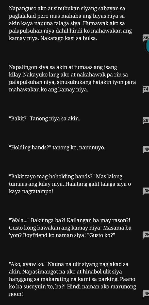 ceejthefangirl's tweet image. Restroom kiss?
Condo (intense &amp;amp; neck kiss)?
Call after tweet (Baby)?

After rewatching ep10, I realized I can let go of those cut scenes from the book.

EXCEPT THIS PART!

Coz when will we ever get a nanunuyong Avianna Rye Diaz sa nagseselos/tampo na si Larkin Olivier Sanchez? 😭