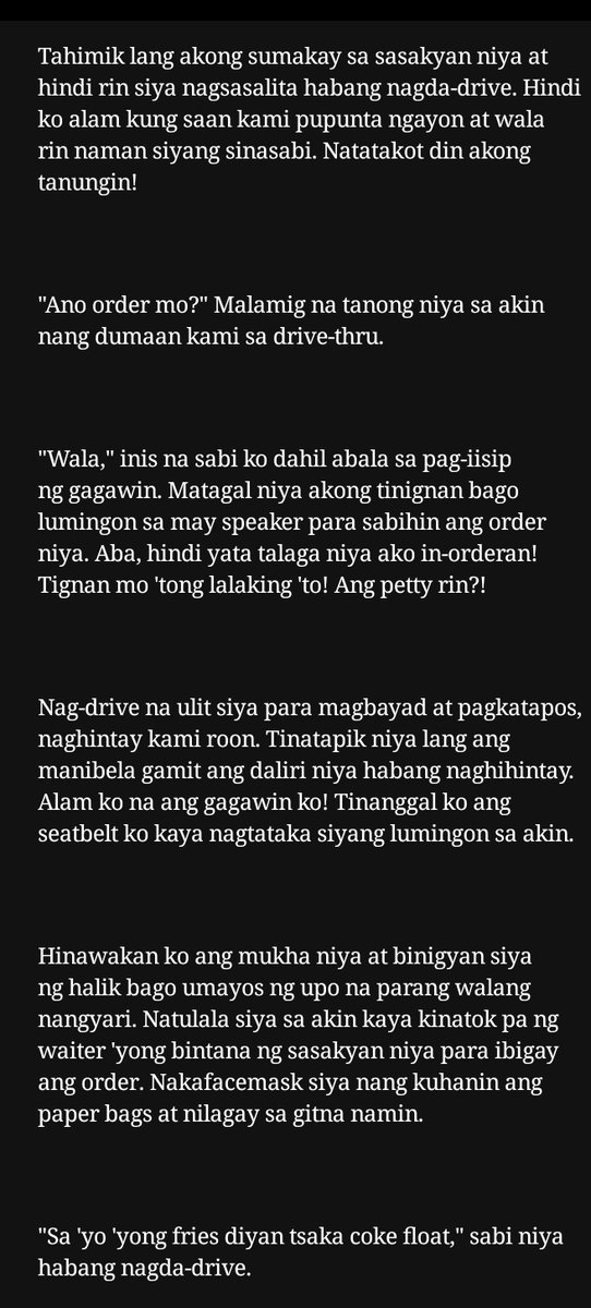 ceejthefangirl's tweet image. Restroom kiss?
Condo (intense &amp;amp; neck kiss)?
Call after tweet (Baby)?

After rewatching ep10, I realized I can let go of those cut scenes from the book.

EXCEPT THIS PART!

Coz when will we ever get a nanunuyong Avianna Rye Diaz sa nagseselos/tampo na si Larkin Olivier Sanchez? 😭