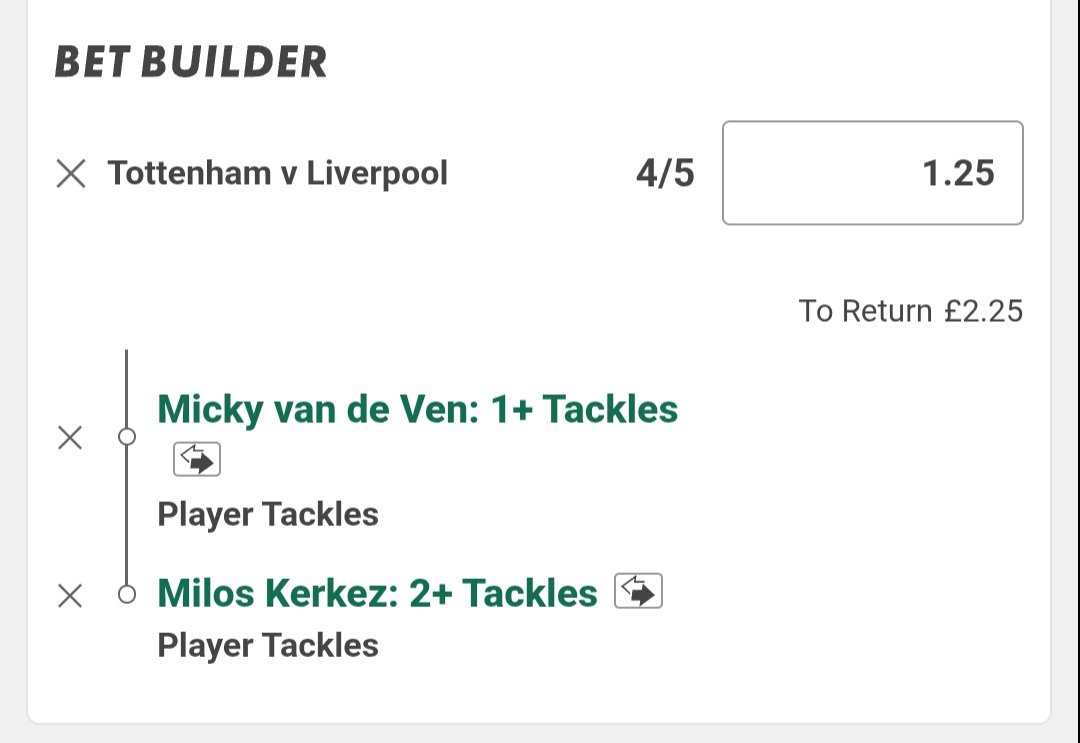Billys_Bets's tweet image. 🏴󠁧󠁢󠁥󠁮󠁧󠁿 Tottenham v Liverpool
📖 Bet365

Like these match ups.

🔥 One more to come @ 50/1!
