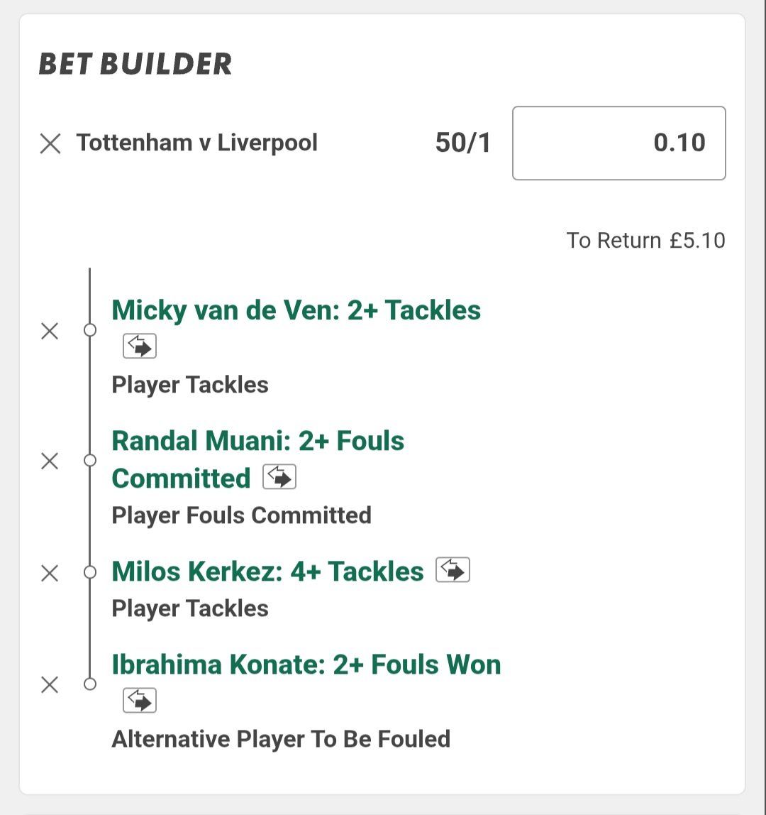 Billys_Bets's tweet image. And the longshot...