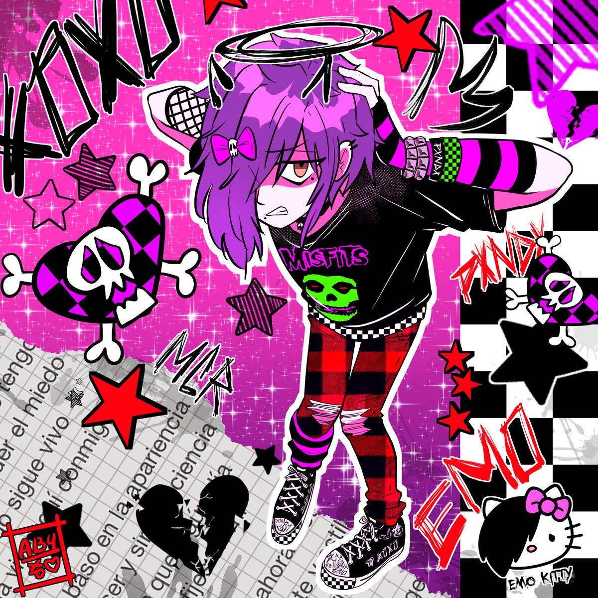 xbytt's tweet photo. 19 de Diciembre. Día Internacional del Emo🖤 
#emo #webcomic #digitaldrawing https://t.co/ErOranveH4