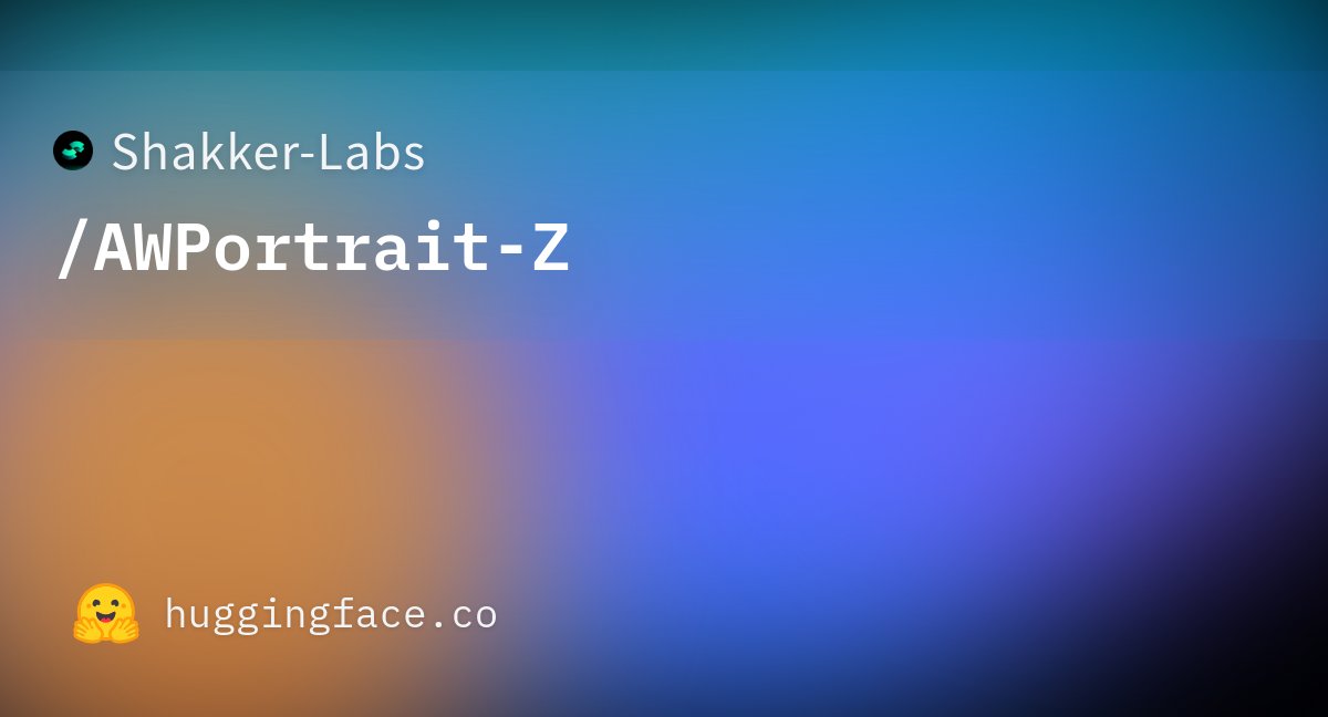 trending_devel's tweet image. A portrait-beauty model improving realism and diversity in digital images: @ShakkerAI_Team huggingface.co/Shakker-Labs/A…