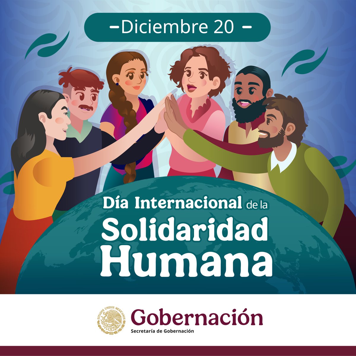 En el Día internacional de la #SolidaridadHumana recordamos que trabajar unidos contribuye a la construcción de comunidades más justas y en paz. 🫱🏽‍🫲🏼
