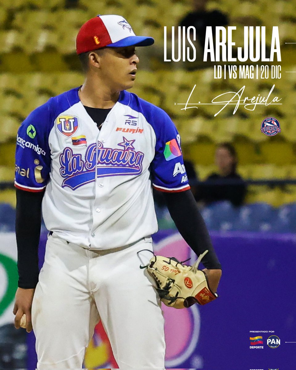 Tiburonesbbc_'s tweet photo. ¡Abridor del día! 🦈🔥
Luis Arejula (LD). 🥁💪 ¡Vamos muchacho! 🫡
🏟️ Estadio José Bernardo Pérez 🏟
⌚️ 5:30 p. m.
📍Valencia, estado Carabobo
#VamosPaEncima 🦈🥁
#TiburonesSiempre 💯 https://t.co/MMQezPHqCe