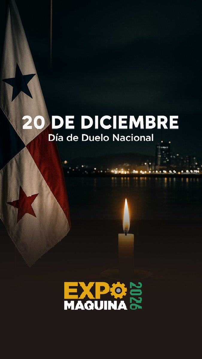 Hoy Panamá reflexiona, honra su historia y fortalece su futuro. Seguimos trabajando por el desarrollo del país a través de la industria y el comercio.
#DueloNacional #Panama #MemoriaYSociedad #ExpoMaquina #20deDiciembre