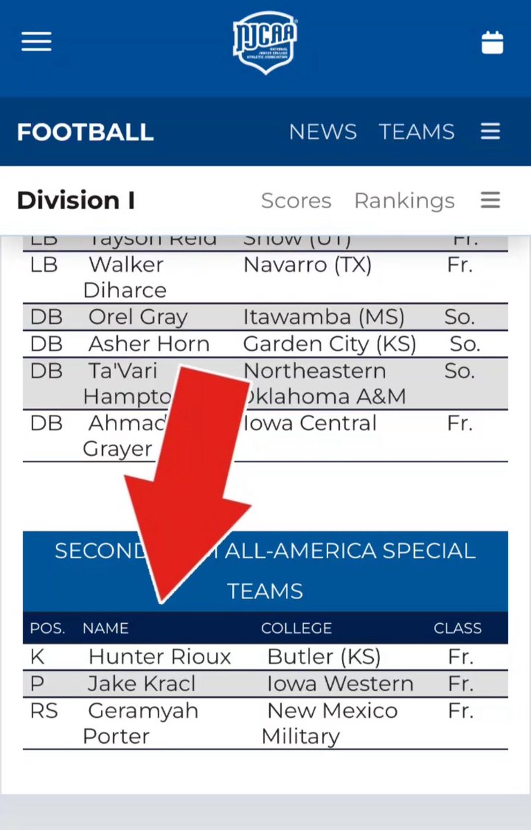 #AGTG Blessed to have received second team All American!!🐻🐻
<a href="/ButlerGrizzlyFB/">BUCO Football</a> <a href="/_CoachMay/">David May</a> <a href="/RobMessinger/">Rob Messinger</a> <a href="/CoachNiccum66/">Coach Niccum</a> <a href="/CoachLindseyBCC/">Zach Lindsey</a> <a href="/GP_Recruiting/">GamePlan Recruiting</a>