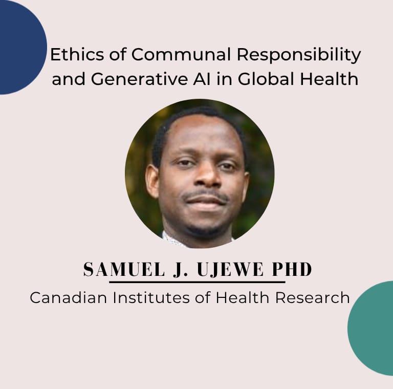 Without data there is no AI - Samuel Ujewe at Today at Bioethics, AI Politics and a New World Order. Dec 15-20 2025 
AI does not have a mind!