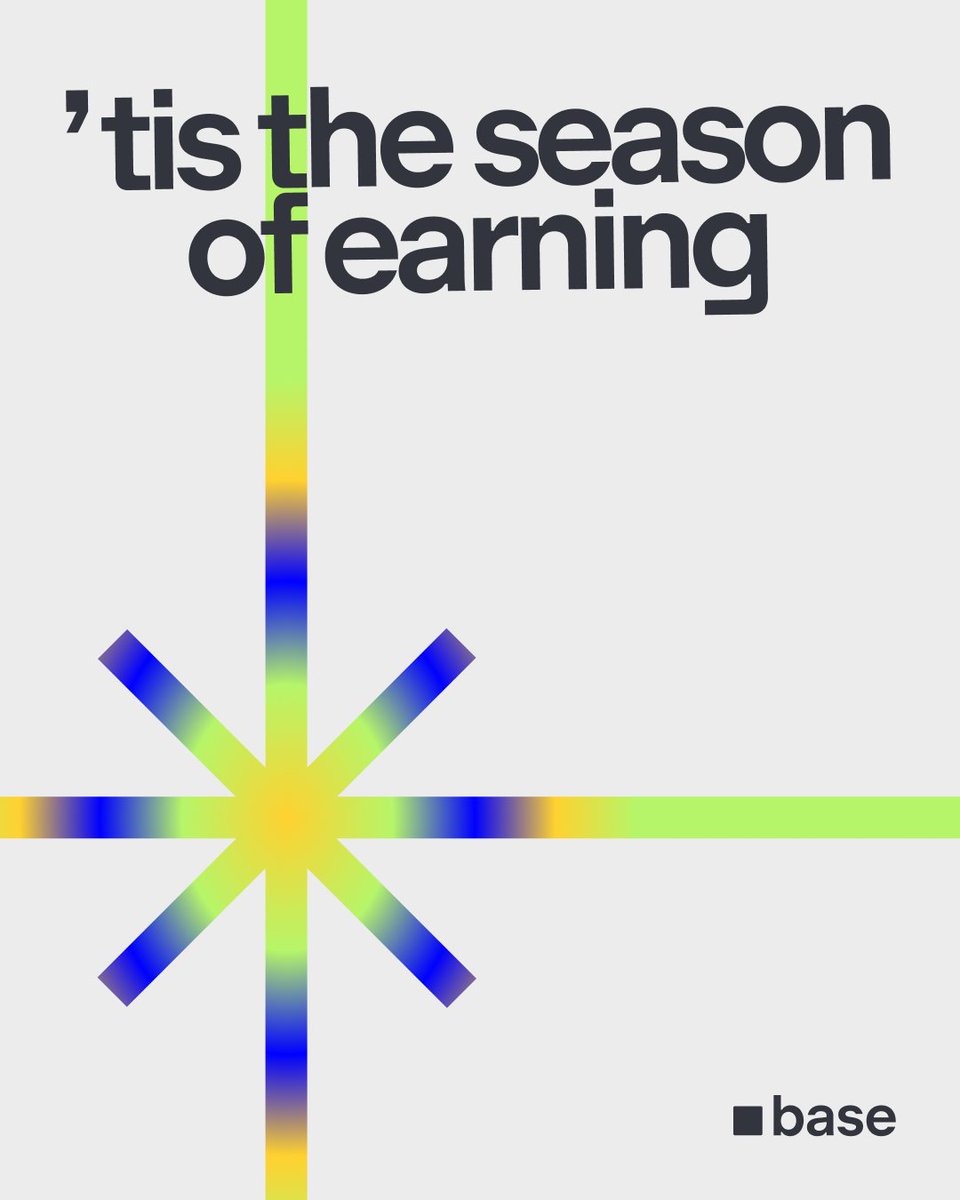 BasedEastAfrica's tweet image. ‘Tis the season!

Earn your share of up to $2M+ of Base app holiday rewards. 

1. Download the Base app on base.app
2. Connect a social account with Base Verify 
3. Trade in the feed 
4. Invite friends

It pays to be early.