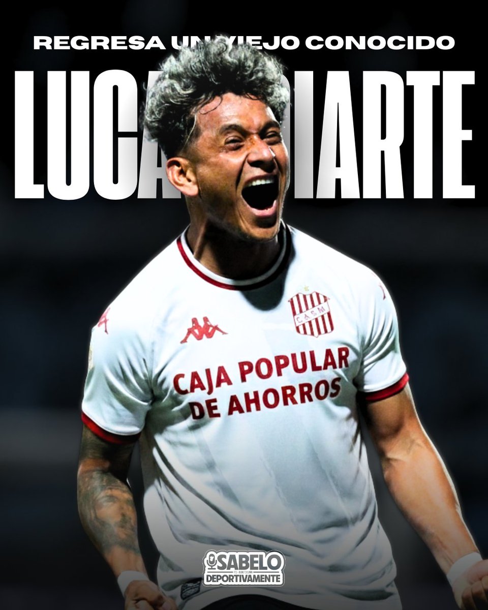 #sanmartintuc | ¡LA VUELTA DEL 3! ↔️🇦🇹 

🔴⚪️ Lucas Diarte regresa a San Martín luego de su paso por el santo sanjuanino. 

🔜✅Será su tercer etapa en el club de La Ciudadela.