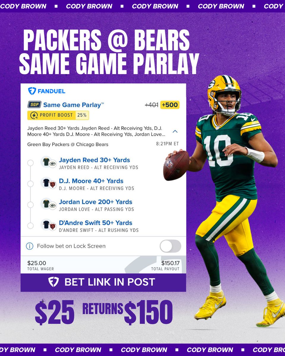 Cody Brown Bets tweet media