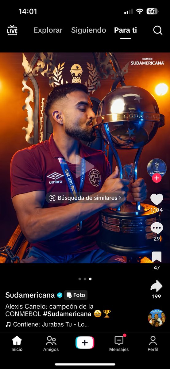 Por dios canelo tiene una sudamericana q asco, pensar q los vecinos la celebraron como si fuera una libertadores ajajajajaja