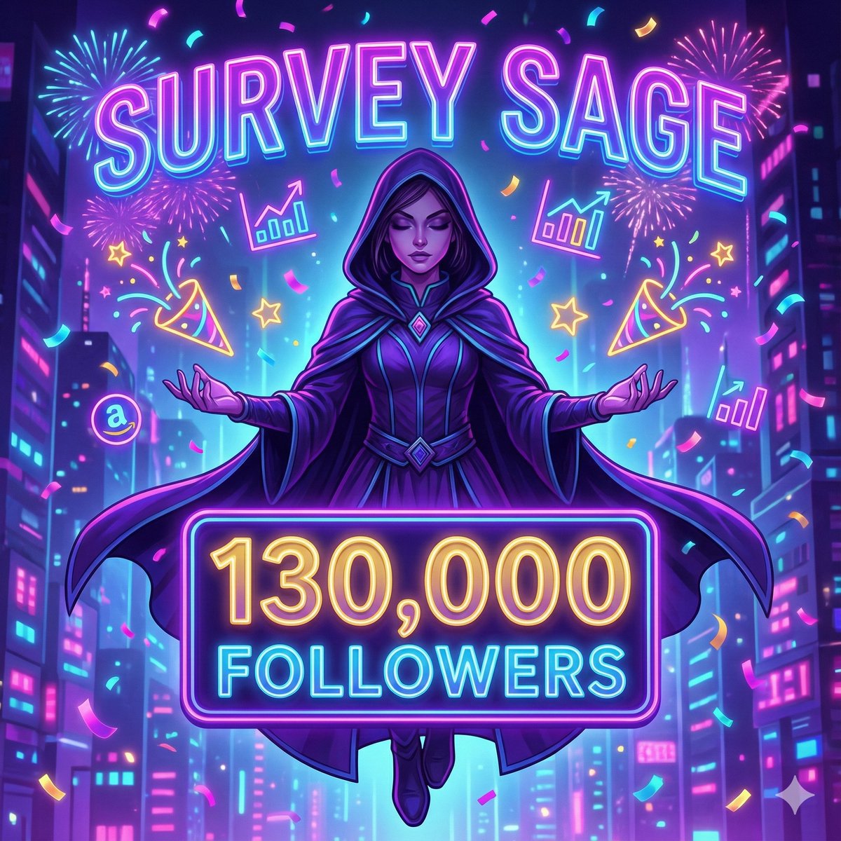 Grateful for the 130,000 who follow me here. Without you, there is no Survey Sage

Let’s create millionaires in 2026.