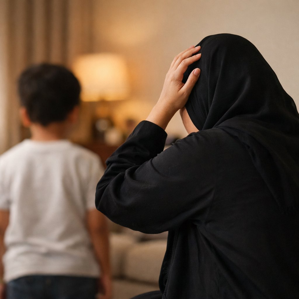 “أنت تخلّيني أعصب😡”
“أنت تخلّيني أتعب😩”
“أنت بتجنّني😖”

▪️مثل هذه العبارات لا تُوقِف السلوك، بل تزرع في قلب الطفل تأنيبَ ضميرٍ لا علاقة له بالخطأ.

▪️وقد يعود للسلوك مرةً بعد أخرى،ليس لأنه سيئ بل لأنه تائه بين الخطأ ومشاعر والديه.

▪️الأفضل : 
أن نُسمّي السلوك ونضع له حدّه