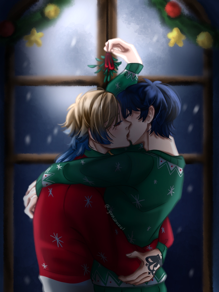 _yunsanaol's tweet photo. @kiisweek Day 5 (Last Day) - Mistletoe

I know it's kinda late SKKSKS but hey, finally my back can rest :'D
#kiismasweek2025 #kiisweek2025 https://t.co/9R6UkREzqj