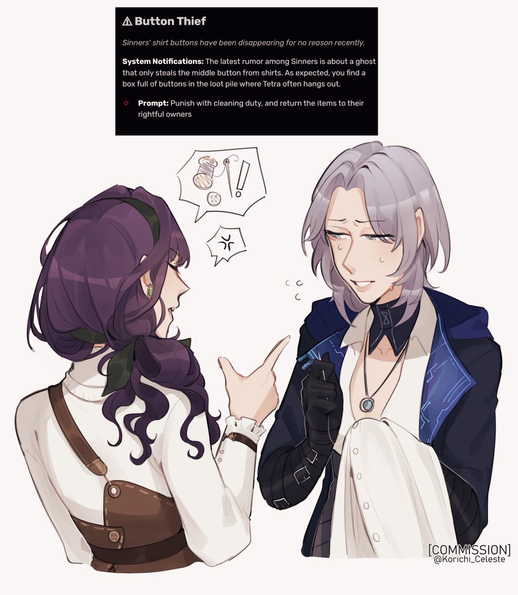 [Commission for @LyxentDensie - Lecturing] 

#PtN #PathtoNowhere #无期迷途 #無期迷途 #무기미도