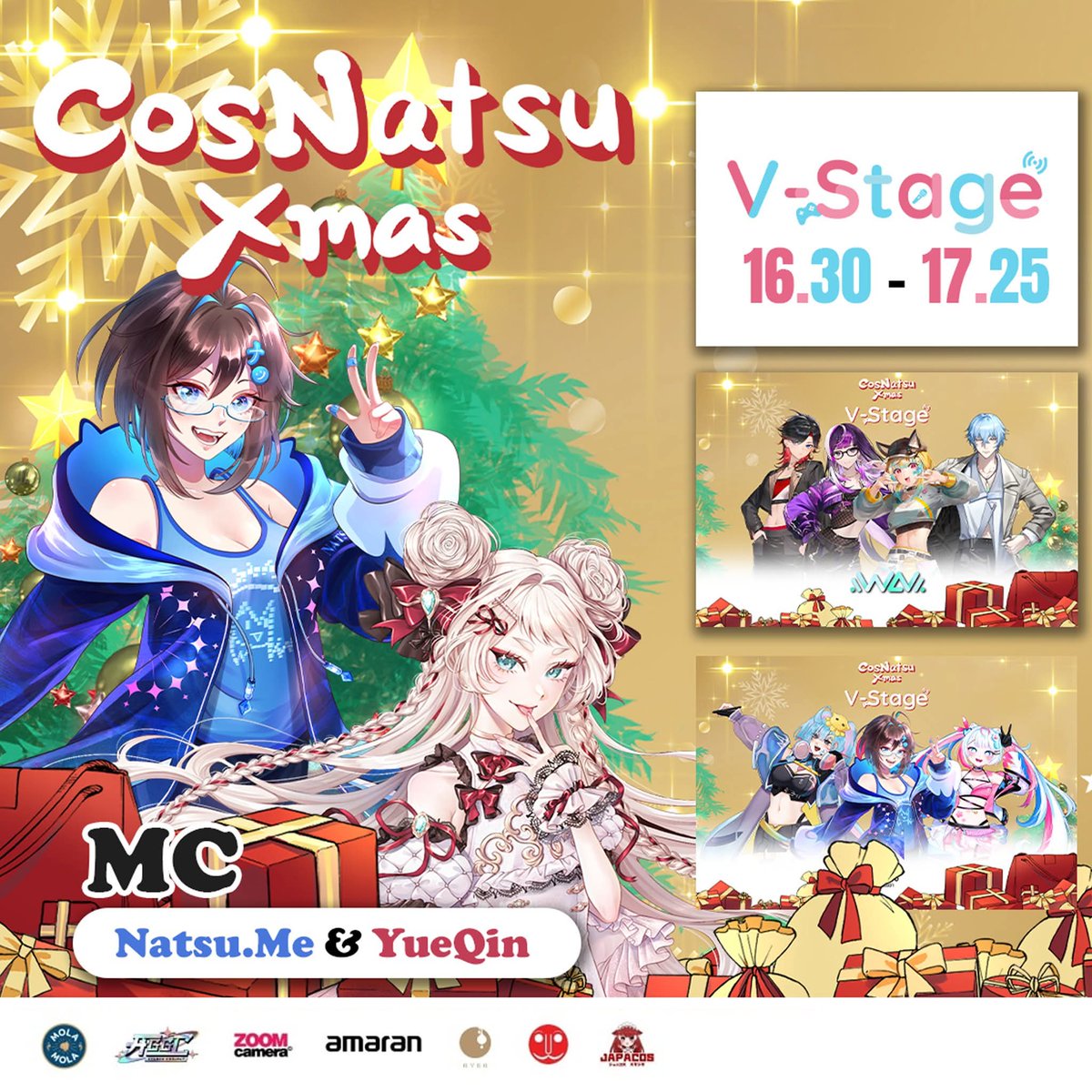 CosNatsu 🔜 CosNatsu Xmas 21 DEC 2025 tweet media