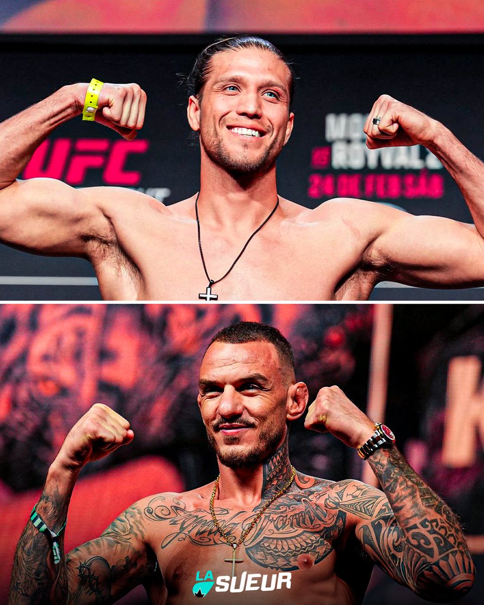LaSueur_off's tweet photo. 🚨 𝗢𝗙𝗙𝗜𝗖𝗜𝗘𝗟 : Brian Ortega 🇺🇸 monte en LW pour affronter Renato Moicano 🇧🇷, le 7 mars prochain pour l’#UFC326. 🧨

(via @ufc) https://t.co/cFZP5IHZGa