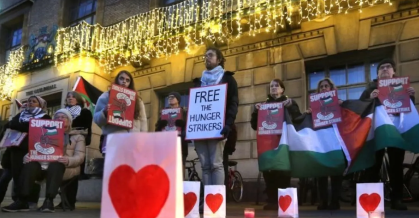 تدهور وضع المضربين عن الطعام دعما لغزة في بريطانيا 