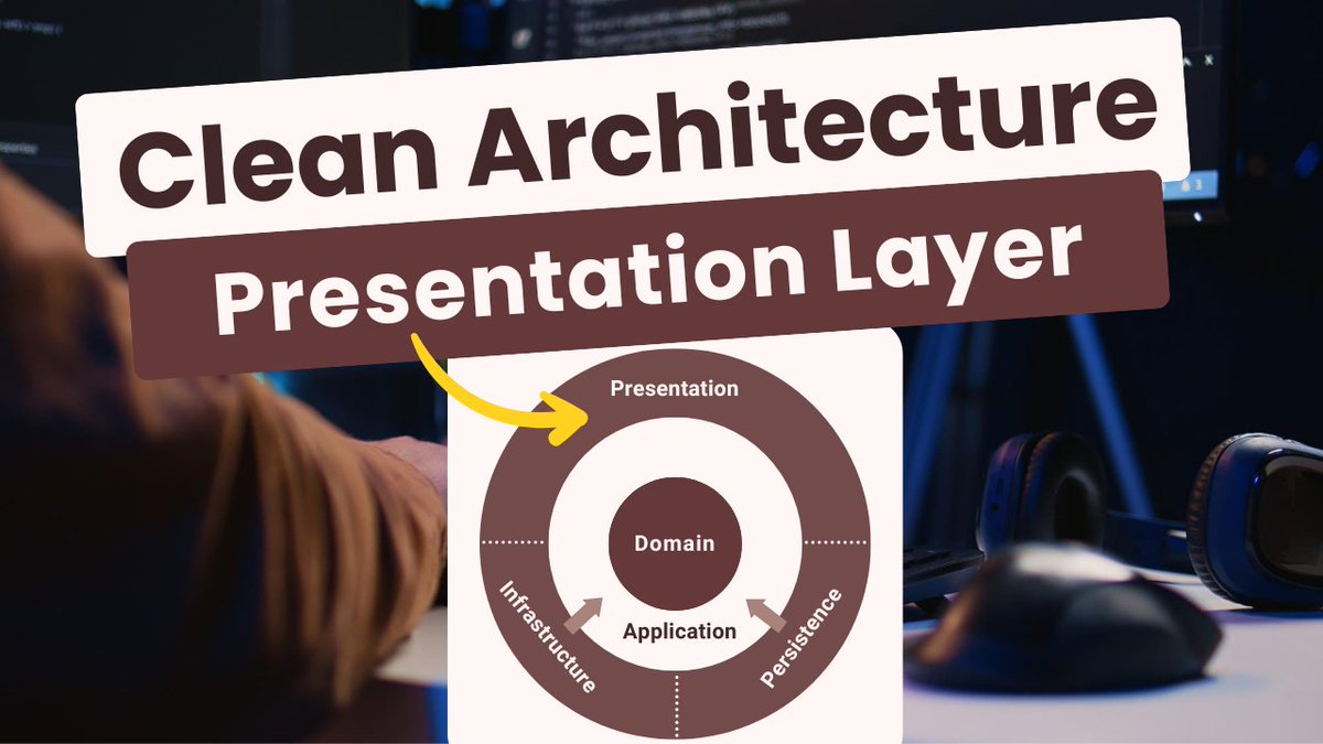 ezzylearning's tweet image. The Presentation Layer is the critical entry point to your application, responsible for interacting with users, delegating requests, and configuring your entire system.

youtube.com/watch?v=-QQV5c…

#CleanArchitecture #PresentationLayer #WebAPI #ApiControllers #ASPNETCore
