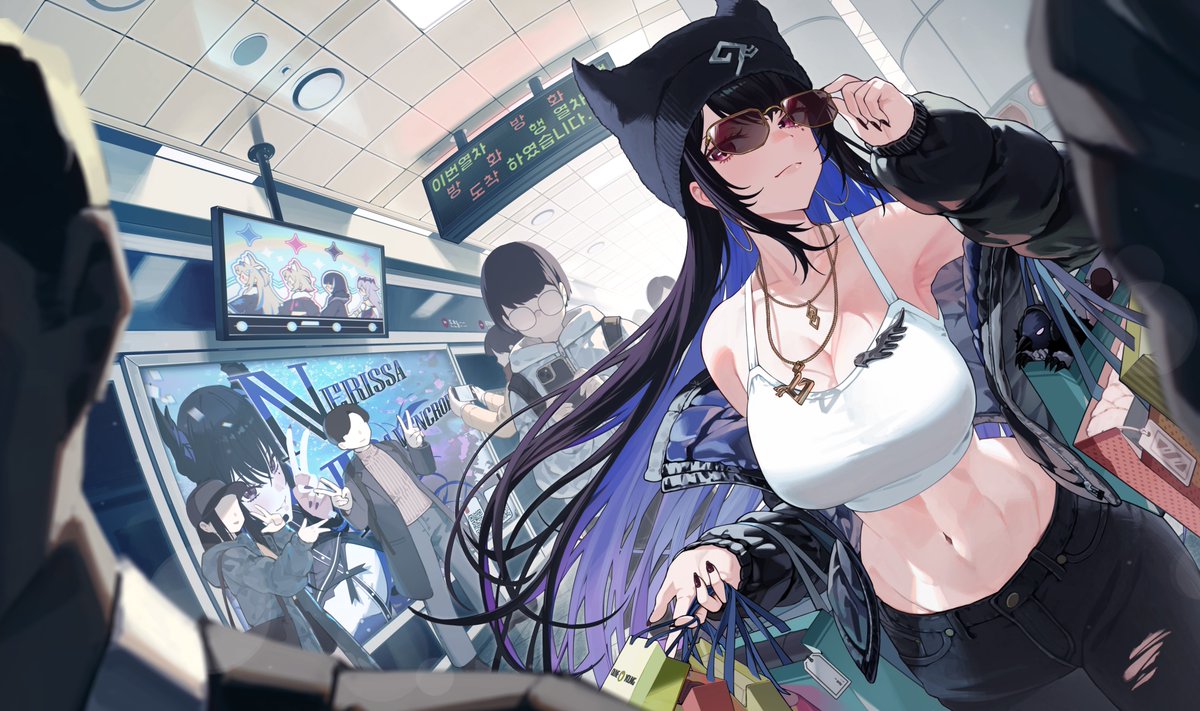 Eun_Yo_'s tweet image. 🚉🎼🐦‍⬛
#RavenCrafts