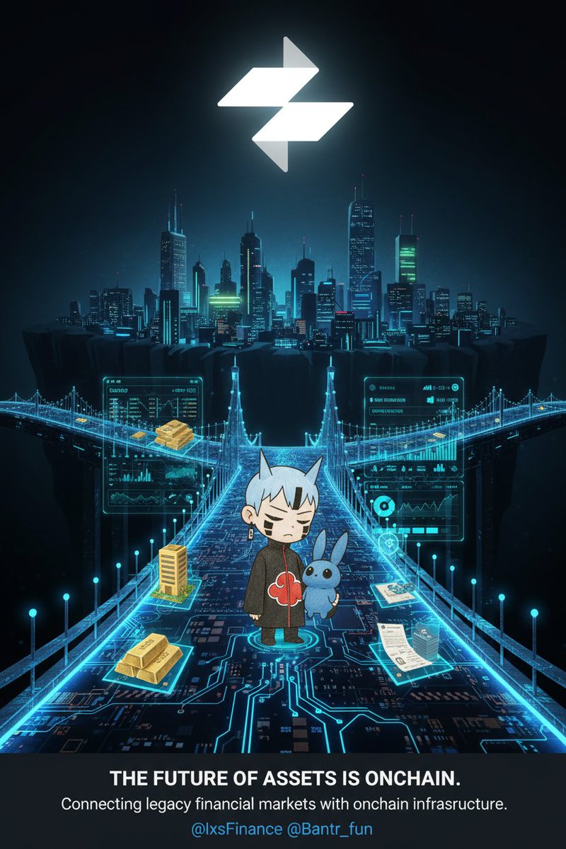 The future of assets isn’t offchain.

Most real-world assets like property, private investments, and corporate debt aren’t designed for open access. They’re slow to trade, hard to enter, and typically limited to a narrow group of investors.
<a href="/IxsFinance/">IXS</a> brings these assets onchain
